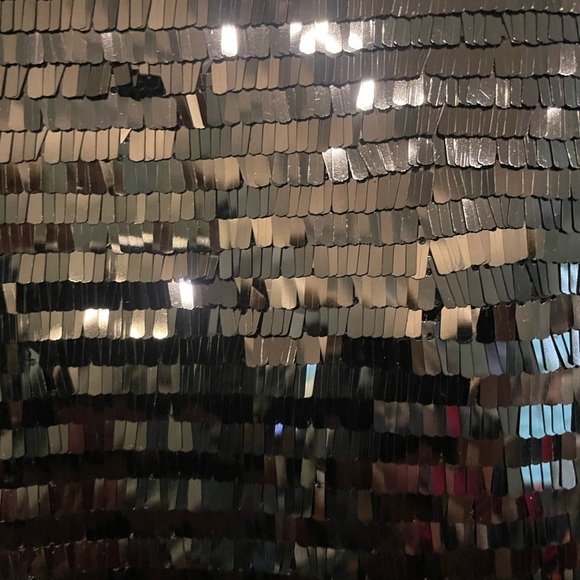 Worthington Black Sequin Mini Skirt - Picture 3 of 5